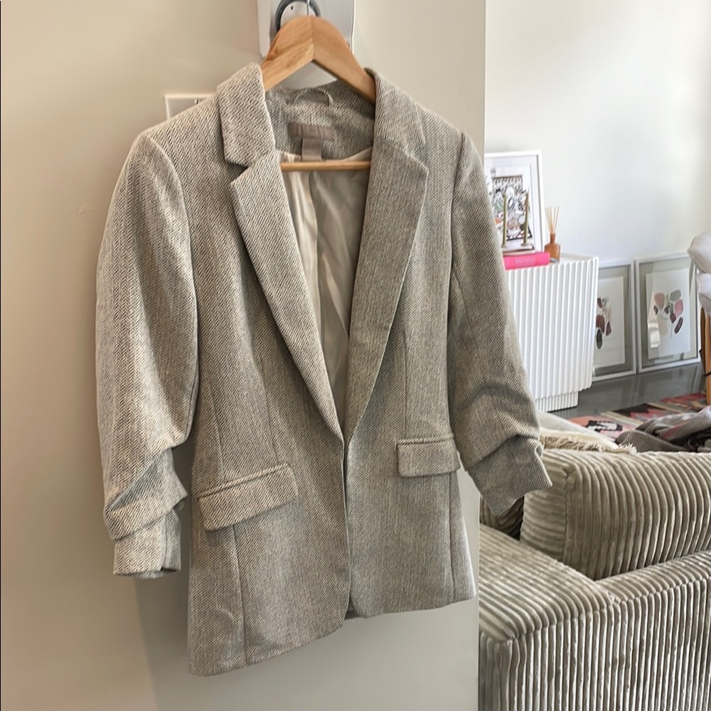 Women's Gray Blazer